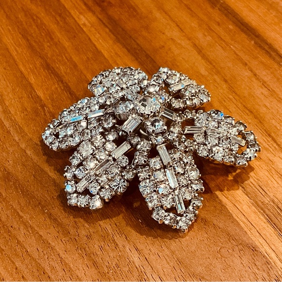 Magnifique broche en pierres du Rhin. - Picture 2 of 3